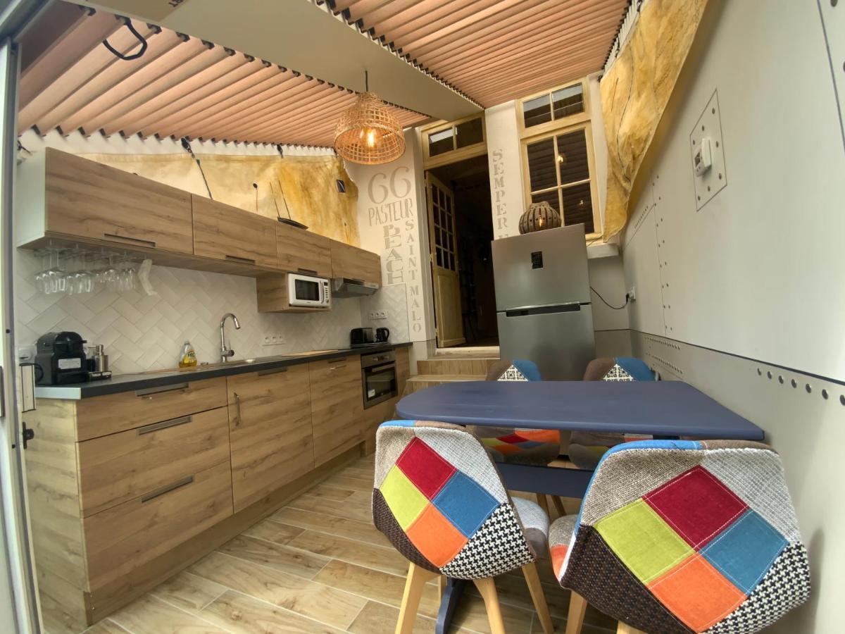 Maison Bord De Mer « Le Bateau Ivre » Saint-Malo Eksteriør billede