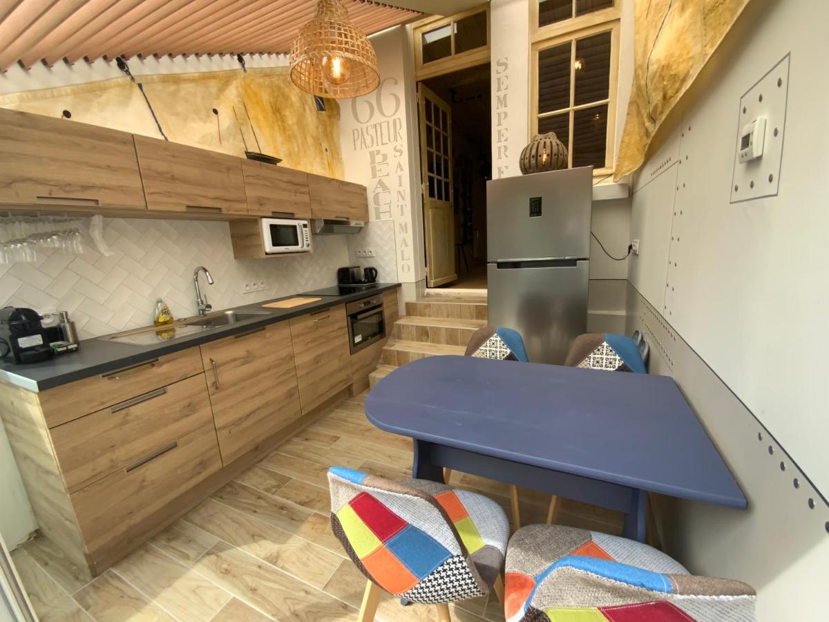 Maison Bord De Mer « Le Bateau Ivre » Saint-Malo Eksteriør billede