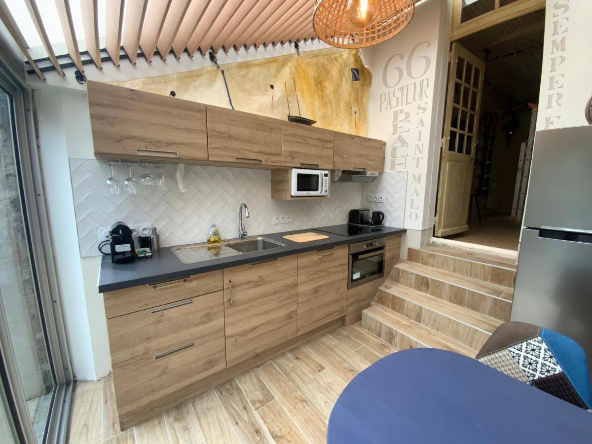 Maison Bord De Mer « Le Bateau Ivre » Saint-Malo Eksteriør billede
